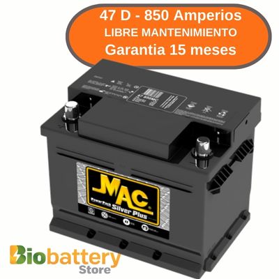 47 D - 850 Amperios - Libre Mantenimiento
