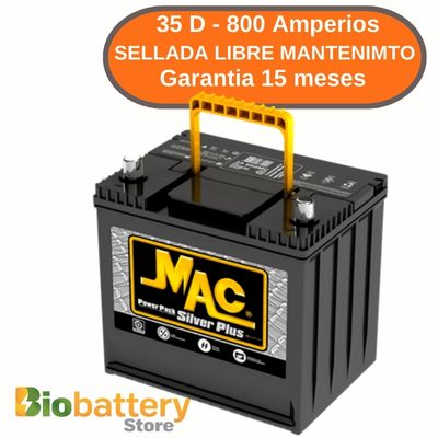 35 D - 800 Amperios - Libre mantenimiento