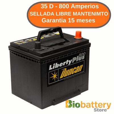 35 D - 800 Amperios - Sellada - Libre mantenimiento