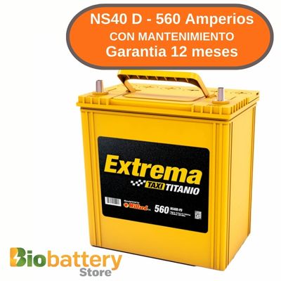 NS40 D  -560 Amperios - Con Mantenimiento