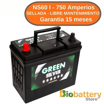 NS60 I - 750 Amperios - Sellada - Libre Mntenimiento