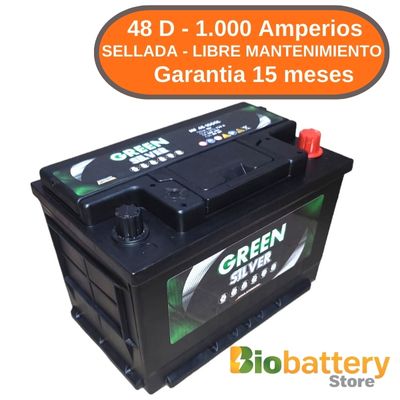 48 D - 1.000 Amperios - Sellada - Libre mantenimiento