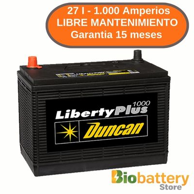 27 I -1.000 Amperios - Libre Mantenimiento