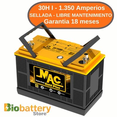 30H I - 1.350 Amperios - Sellada - Libre Mantenimiento