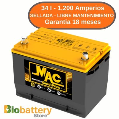 34 I - 1.200 Amperios - Sellada - Libre Mantenimiento