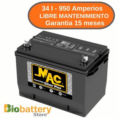 34 I - 950 Amperios - Libre Mantenimiento