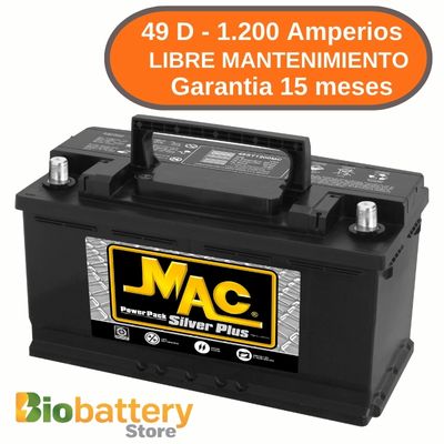49 D - 1.200 Amperios - Libre Mantenimiento