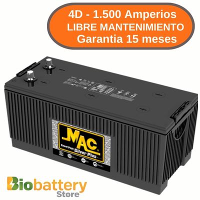 4D - 1.500 Amperios - Libre Mantenimiento