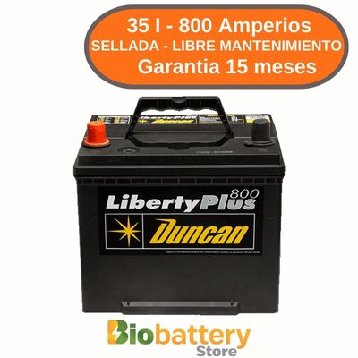 35 I - 800 Amperios - Sellada Libre Mantenimiento