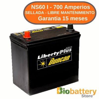 NS60 I - 700 Amperios - Sellada - Libre Mantenimiento