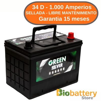 34 D - 1.000 Amperios - Libre Mantenimiento