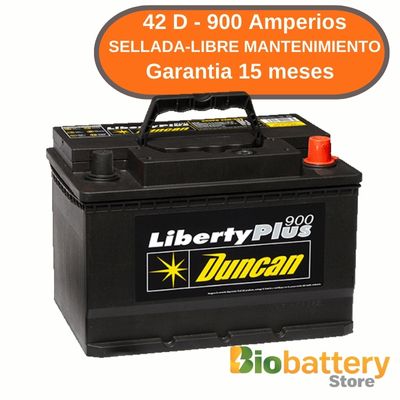 42 D - 900 Amperios - Sellada - Libre Mantenimiento