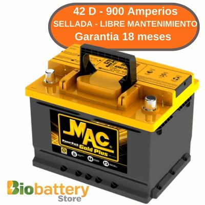 42 D - 900 Amperios - Sellada - Libre Mantenimiento